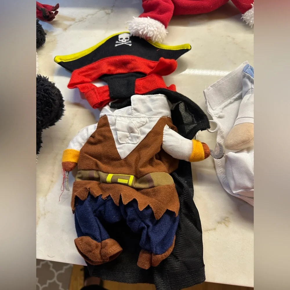 Pet Costume Set - Santa, Panda, Pirate, and More